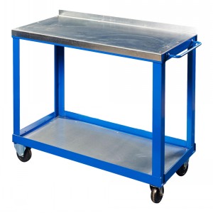 Mobile Tool Trolley With Lower Shelf
